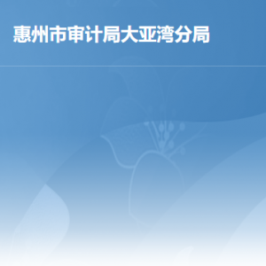 惠州市审计局大亚湾分局各部门工作时间及联系电话