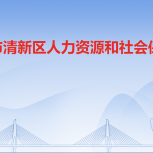 清远市清新区人力资源和社会保障局各办事窗口咨询电话