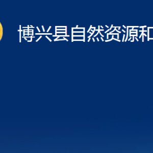 博兴县自然资源和规划局各部门职责及对外联系电话