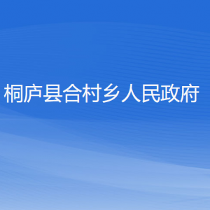 桐庐县合村乡政府各职能部门负责人和联系电话