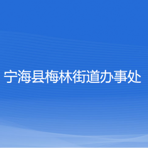 宁海县梅林街道办事处各部门负责人和联系电话