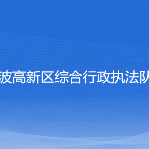 宁波高新区综合行政执法队各部门负责人和联系电话