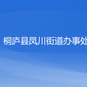 桐庐县凤川街道办事处各部门负责人和联系电话