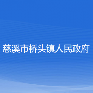 慈溪市桥头镇人民政府各部门负责人和联系电话