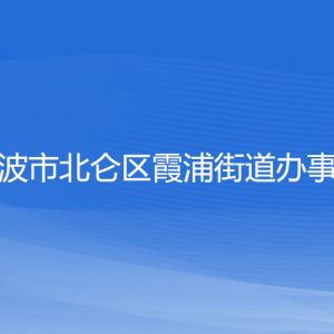 宁波市北仑区霞浦街道办事处各部门负责人和联系电话