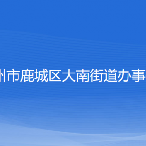 温州市鹿城区大南街道办事处各部门负责人和联系电话