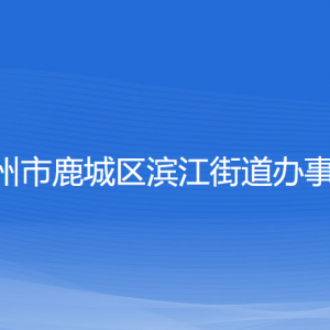 温州市鹿城区滨江街道办事处各部门负责人和联系电话