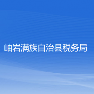 岫岩满族自治县税务局涉税投诉举报及纳税服务电话