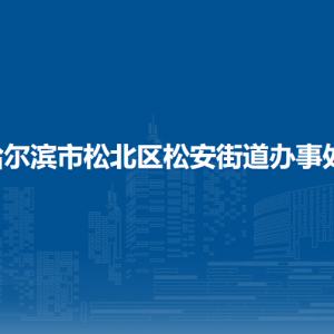 哈尔滨市松北区松安街道办事处各部门职责及联系电话