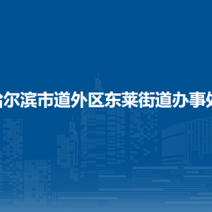 哈尔滨市道外区东莱街道办事处各部门职责及联系电话