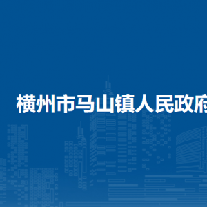 横州市马山镇人民政府下属单位工作时间和联系电话
