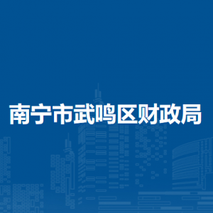 南宁市武鸣区财政局各部门对外联系电话