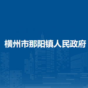 横州市那阳镇人民政府下属单位工作时间和联系电话