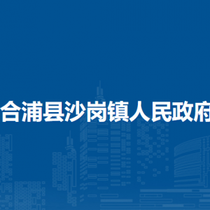 合浦县沙岗镇政府各部门负责人和联系电话