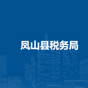 凤山县税务局办税服务厅办公时间地址及纳税服务电话