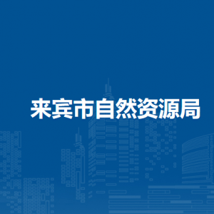 来宾市自然资源局各部门负责人和联系电话
