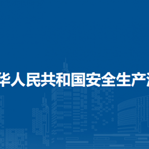 中华人民共和国安全生产法（全文）