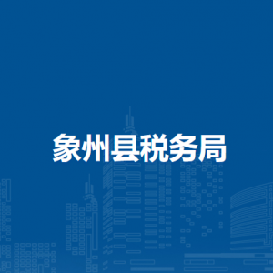 象州县税务局办税服务厅办公时间地址及纳税服务电话