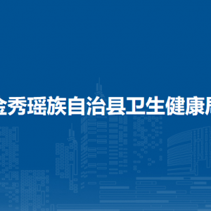 金秀瑶族自治县卫生健康局各部门负责人和联系电话