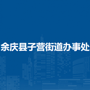 余庆县子营街道办事处​党务政务服务中心