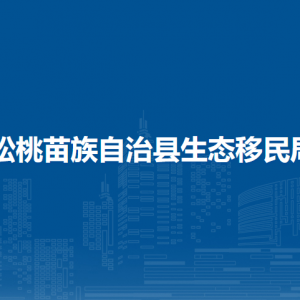 松桃苗族自治县生态移民局各部门负责人及联系电话
