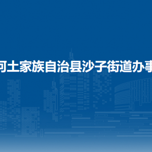 沿河土家族自治县沙子街道办事处各部门负责人及联系电话