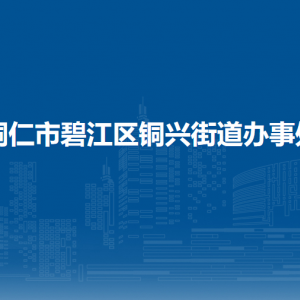 铜仁市碧江区铜兴街道办事处各部门负责人及联系电话