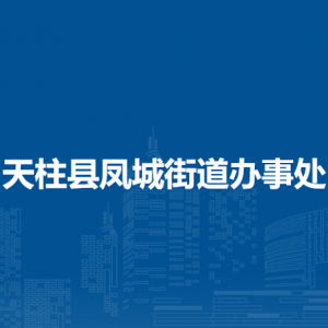 天柱县凤城街道办事处各部门职责及联系电话
