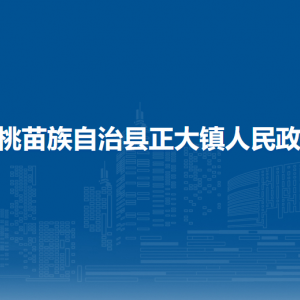 松桃苗族自治县正大镇政府各部门负责人及联系电话