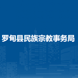 罗甸县民族宗教事务局各部门负责人及联系电话