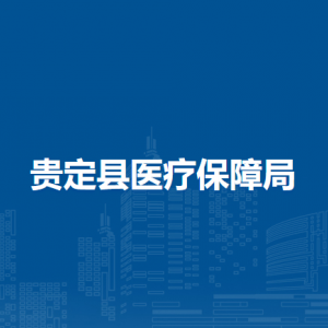 贵定县医疗保障局各部门负责人及联系电话