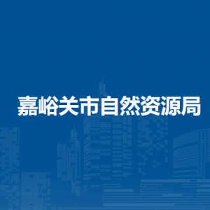 嘉峪关市自然资源局主要领导班子成员信息