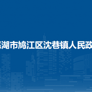 芜湖市鸠江区沈巷镇就业和社会保障事务所