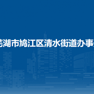 芜湖市鸠江区清水街道司法所
