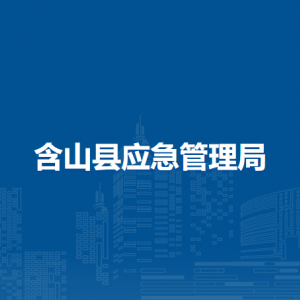 含山县应急管理局办公室（行政审批股）