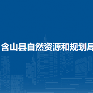 含山县自然资源和规划局国土空间规划股