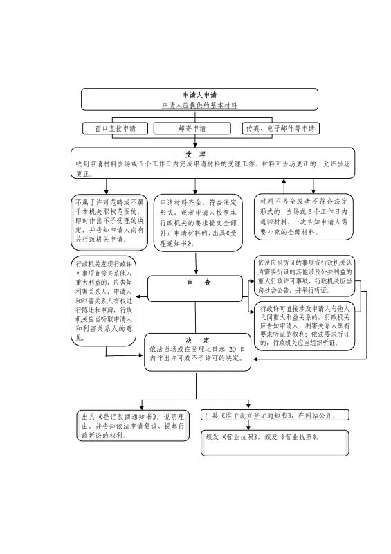河南政务服务网公司注册登记流程图