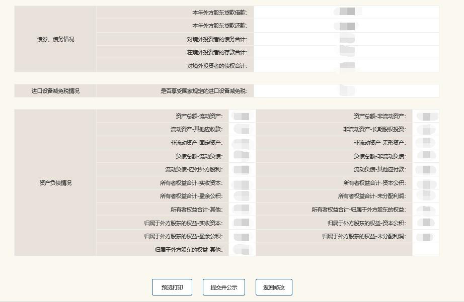 预览并公示 