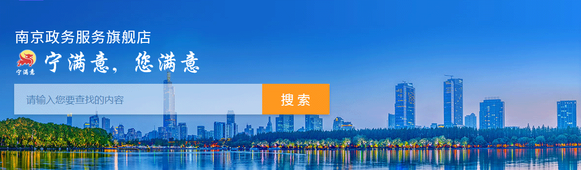 南京市政务服务网入口