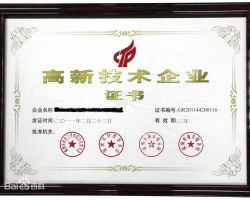 “高新技术企业认定”/
