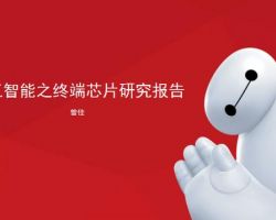 2017年中国人工智能终端芯片发展研究报告
