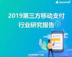 2019第三方移动支付行业研究报告