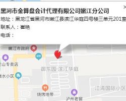 黑河市金算盘会计代理有限公司