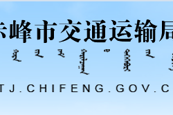 赤峰市交通运输局网上办事大厅