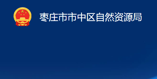 枣庄市市中区自然资源局