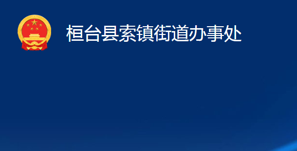 桓台县索镇街道办事处