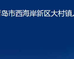 青岛市西海岸新区大村镇人民政府