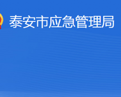 泰安市应急管理局