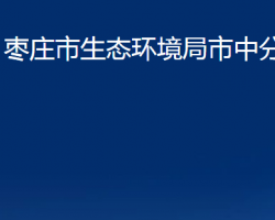 枣庄市生态环境局市中分局