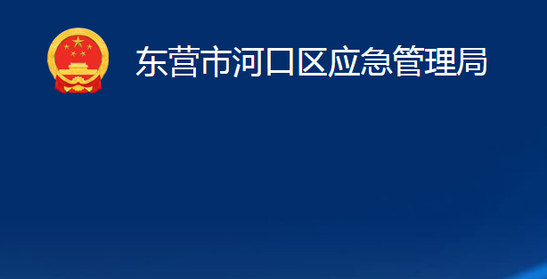 东营市河口区应急管理局